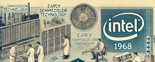 AI generated image of Intel headquarters